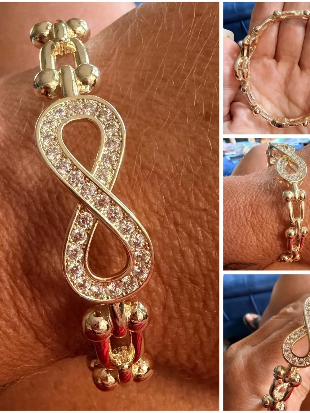 14kt gold plated, tarnish resistant Bracelet - Women Jewelry